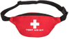حقيبة إسعافات أولية فارغة للخصر الأحمر من Travel Sports