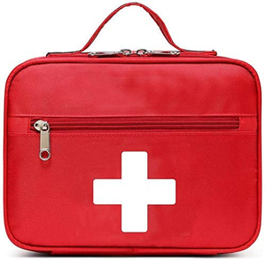 حقيبة إسعافات أولية فارغة للبيع بالتجزئة مع جيوب متعددة